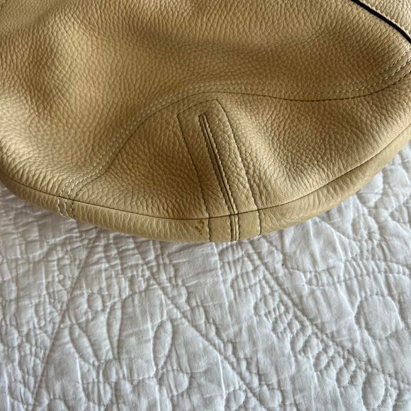 Coach Tan Pebbled Leather Vintage Hobo Shoulder Bag - Picture 5 of 5